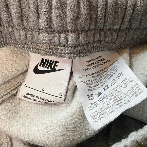 Nike Kids Charcoal Gray Sweatpants - Picture 5 of 5